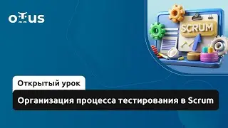 Организация процесса тестирования в Scrum // Демо-занятие курса &laquo;QA Lead&raquo;
