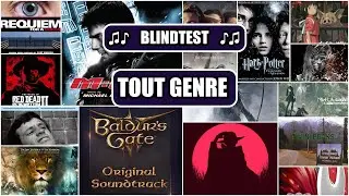 BLINDTEST - TOUT GENRE (FILMS, JEUX-VID&Eacute;O, ANIME, DISNEY...) (guess the song quiz)