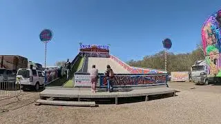 Heaton Park Fun Fair Menchester lake car park sheepfoot lane