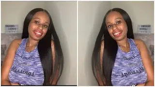 Bobbi Boss Miss Origin Human Hair Blend Frontal Lace Front Wig| Natural Straight 32&rsquo;| Wigtypes