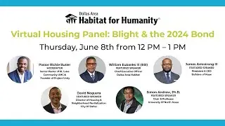 Virtual Housing Panel 2023 I Dallas Habitat