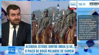 România lui Vitalie - Acordul istoric dintre India și UE, o piață de 2 miliarde