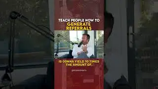Teach your people how to generate referrals 🗣️🗣️ #doortodoor #insidesales #d2dpodcast #solar #roof