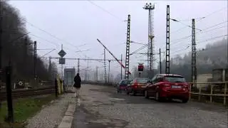Time lapse - železniční přejezd Ústí nad Orlicí spojka Letohrad
