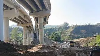 Kangra Shimla Highway under construction