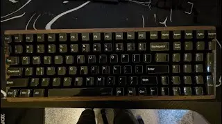 Custom Keyboard - YMDK Melody 96 - Ceramic Keycaps - Gateron Oil Kings