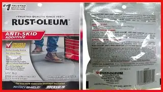 Great product -  Rust-Oleum 279847 EPOXYShield Anti Skid 3.4-Ounce