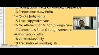 Online Legal Drafting Basics Checklist for Law Students Junior Lawyers Legal Fresher Legal Interns