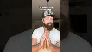 😁🙏🏻 HOW TO PRAY #prayer #pray #christian #god