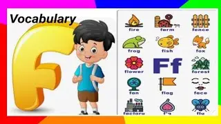 Letter Ff Vocabulary/Words That Start With Letter Ff/f story/Phonic/f word vocabulary/f words 