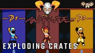 Anarkade Gameplay #1 [Demo] : EXPLODING CRATES | 3 Player