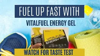 Vitalfuel Energy Gel ⚽Clean Energy for Game Days & Training 🏃&zwj;♀️