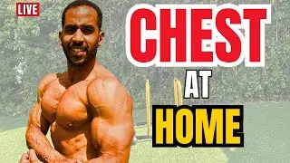 at HOME CHEST WORKOUT in UNDER 25 mins | Do this now