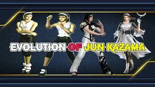 Evolution Of Jun Kazama 1995 -2023...!! || Most Peaceful women ||