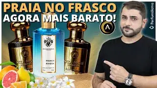 RIVIERA BREEZE | PERFUME FRESCO COM A CARA DA PRAIA | Contratipo do FRENCH RIVIERA de Mancera