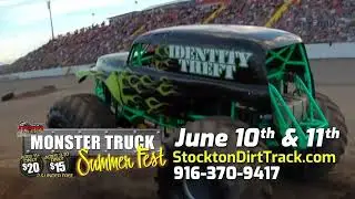 Monster Truck Summer Fest 2022 at the Stockton Dirt Track