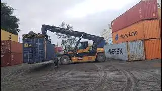 ☆☆☆RS☆☆☆ Reach Stacker Training without borders/ Instructor Pereira Reach Stacker XCMG 45ton