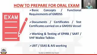 Guide to GMDSS Oral Examination | H.V. Rajesh