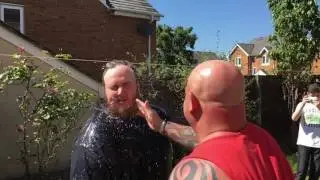 Fat guy gets slapped