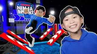 Roblox American Ninja Warrior Challenge! With Kaven and Friends!