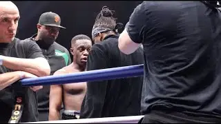 DISTRAUGHT KSI GETS IN THE RING & CONSOLES HIS BROTHER DEJI AFTER DEVASTATING LOSS TO ALEX WASSABI