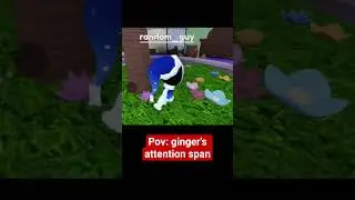 why is ginger still behind me 💔💔 #dandysworld #roblox