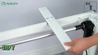Flycity Electric L-Shaped Standing Desk 63