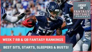 Fantasy football Week 7 RB and QB rankings: BEST starts for your lineups, sleepers, sits and busts