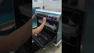 Paano gamitin ang HAIER GAS RANGE with OVEN #haier #gasrange #oven #fyp