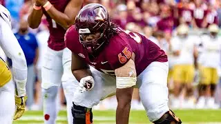 Xavier Chaplin College Football Highlights💥| Auburn Left Tackle | NFL Draft Film
