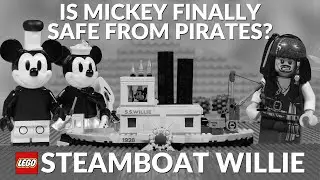 Is Mickey Finally Safe from Pirates? LEGO Steamboat Willie