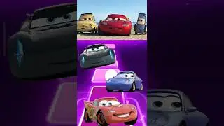 Mcqueen 🆚 Jackson Storm 🆚 Sally Tiles Hop EDM Rush #pixarcars #tileshop