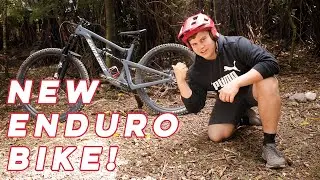 MY NEW ENDURO BIKE!!! (2018 Santa Cruz Hightower LT Bike Check!)