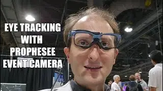 Eye tracking with Prophesee event cameras at AWE