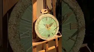 resin clock #resinart #clock #resinclock