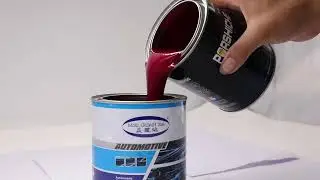 1K Purple Color Paint Auto Coating Refinish Repair Tinting System Spray Autobody Paint