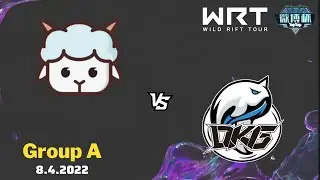 MLT vs. DKG | Group A | WRT 2022 - Wild Rift Tour &bull; TapTap Cup