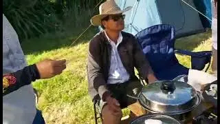 Camping with friends @ Kaitoke Park