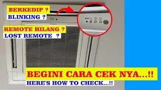 PENYEBAB AC CASSETE DAIKIN BERKEDIP dan CARA MENGATASINYA #daikin
