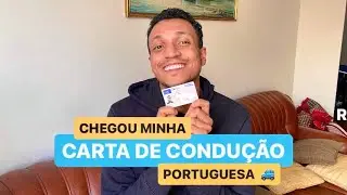 CARTA DE CONDUÇÃO PORTUGUESA EM 1 MÊS! FOI MUITO RÁPIDO …