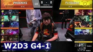 Phoenix1 vs FlyQuest | Game 1 S7 NA LCS Summer 2017 Week 2 Day 3 | P1 vs FLY G1 W2D3