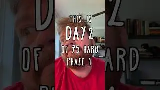 Day 2 of #75hard Phase 1! David Goggins vs Andy Frisella! #75hardjourney #weightloss
