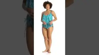 Beach House Plus Size Laguna Vista Sara Tankini Top | SwimOutlet.com