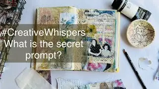 ✨Altered Book, Art Journal Game, Secret Prompt and MY Guess