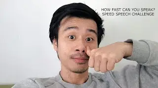 Fastest Speech Challenge #2 - How Fast Can I Talk?