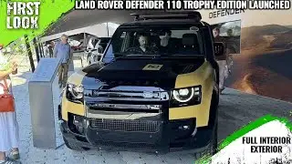 Land Rover Defender 110  Trophy Edition Launched At Goodwood Festival of Speed 2025 - First Look