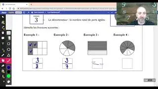 Pr&eacute;secondaire - Les fractions