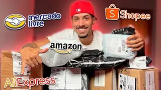 COISAS QUE EU COMPREI NO TÉDIO DA MADRUGADA! MUITA COISAAAAAA 😃