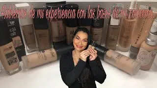 HABLEMOS DE MI COLECCIÓN DE BASES Y LES PLATICO COMO ME FUE CON ELLAS.