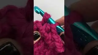 BP HDC- Back Post Half Double Crochet (#bphdc #crochet)